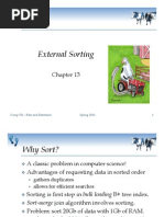 External Sorting: Comp 521 - Files and Databases Spring 2010 1