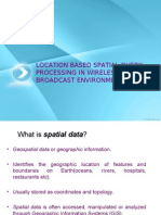 Location Based Spatial Query Processing in Wireless Broadcast Environments