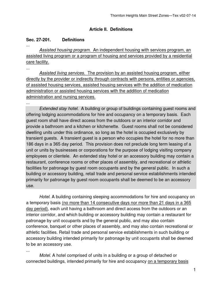 Thornton Zones PDF Assisted Living Zoning