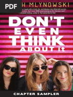 Download Dont Even Think About It by Sarah Mlynowski by Random House Teens SN206756947 doc pdf