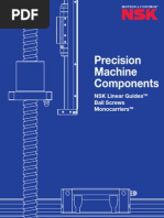 Precision Machine Components: NSK Linear Guides Ball Screws Monocarriers