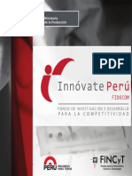 Conozca un poco más sobre Innóvate Perú Fidecom