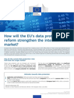 How Will The EU's Data Protection Reform Strengthen The Internal Market?