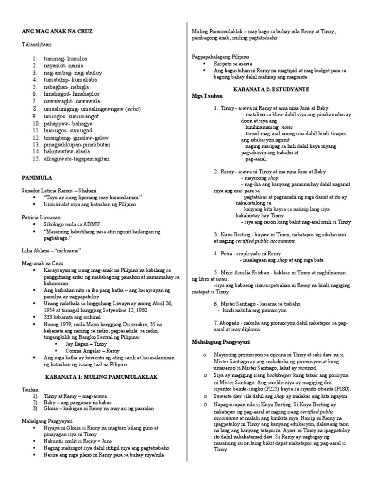 Maganak na cruz book report 05 image