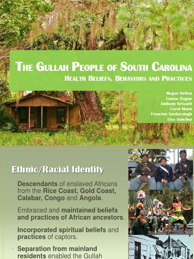 The Gullah People of Souhth Carolina (Draft) (012914) PDF Wellness