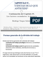 Durkheim, Capitulo V