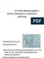 Assessment of the Skeletal Pattern and Its Relevance in Treatment Planning