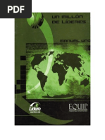 Seminario Un Millon De Lideres Manual 1 Pdf Jesus Liderazgo