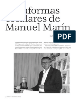 Salvador Gallardo Cabrera Sobre Manuel Marín