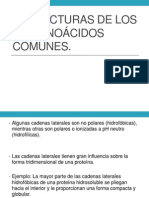 Estructuras de Los 20 Aminoácidos Comunes