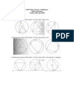 Maths Worksheet - Geometry