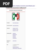 Ideologia Del Pri