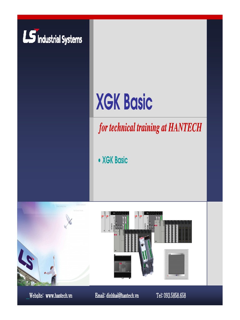 XGK Basic Training for XG5000 Software | PDF | Programmable Logic ...