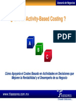Qué Es Activity Based Costing