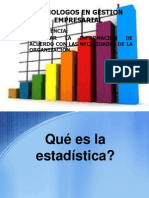 ESTADISTICA DESCRIPTIVA