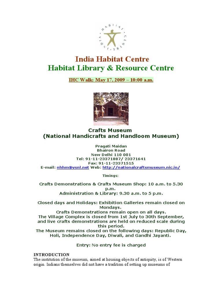 National crafts museum delhi plan picture