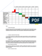 Cronograma de actividades de mantenimiento y calibración