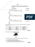Copper Rod 15cm: Arrangement of Apparatus Time Taken