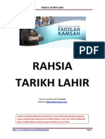 Rahsia Tarikh Lahir