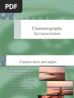 Cinematography and Mise en Scene