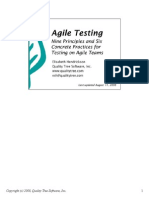 Agile Testing Overview