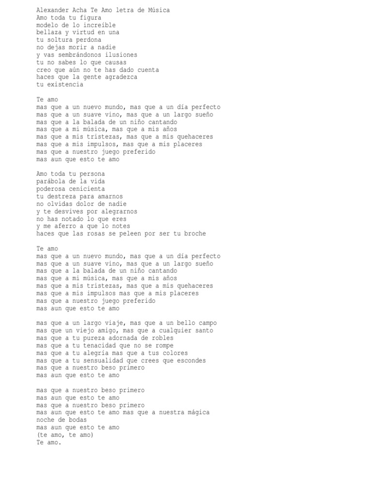 Letra de 