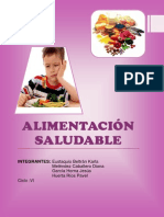 Alimentacion y Nutricion Saludable