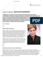 Página - 12 - Soy - Judith Butler para Principiantes