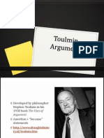 Toulmin Argument