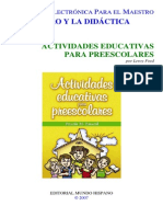 Actividades Educativas para Preescolares - Priscila M. Patascil