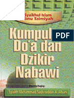 Doa Dan Zikir Nabawi - Sheikh Al-Islam Ibnu Taimiyyah