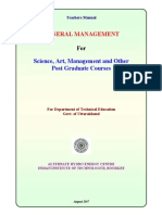 83765339 Teachers Manual for Management Concept and Practices Master Level