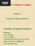 Attribs of Output Primitives