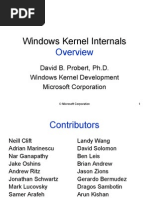 Download Windows Kernel Internal Overview by Adarsh SN20689962 doc pdf