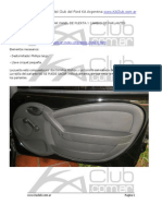 Quitar Panel Puerta Cambio Parlantes Ford Ka 2008 2011