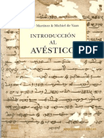 Martinez de Vaan - Introduccion Al Avestico (2001)