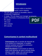 Comunicarea in Context Multicultural