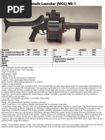 Milkor Multiple Grenade Launcher MGL Mk-1