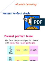 Self-Access Learning: Topic: Present Perfect Simple