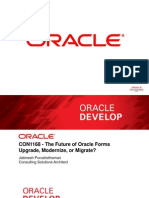 CON1168 - Mensah-4 - CON1168 - The Future of Oracle Forms Upgrade, Modernize, or Migrate PDF