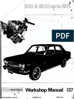 Workshop Manual Datsun 1300 1600 PDF