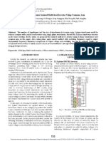 3-Phase Transformer Isolated Multi-Level Inverter Using Common Arm