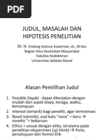 Download Judul Penelitian Masalah Dan Hipotesis by Hanifah AliceNine SidKuran SN206934860 doc pdf