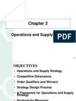 Ops & Supply Strategy Chapter Summary