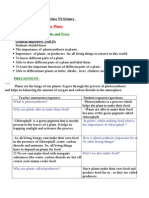 Detailed Lesson Plan of Class VI-Science