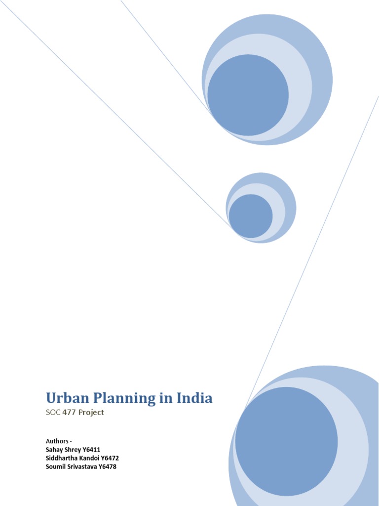 Urban Planning in India | PDF | Slum | City