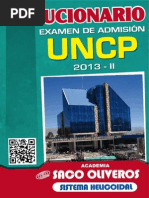 UNCP 2013 II Solucionario III