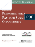 Third Sector Roca Preparing for Pay for Success in MA