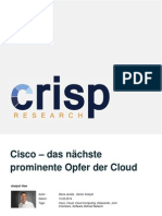 Cisco – das nächste prominente Opfer der Cloud