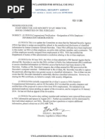 NSA Snowden Memo